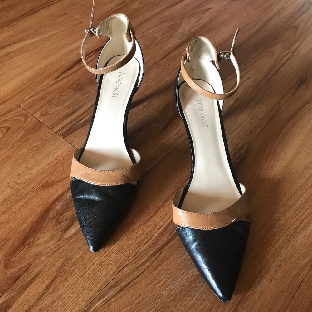 Nine West Leather Pump Shoes
